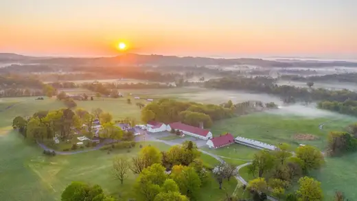 Bluemont Station Winery & Brewery in Bluemont, Virginia