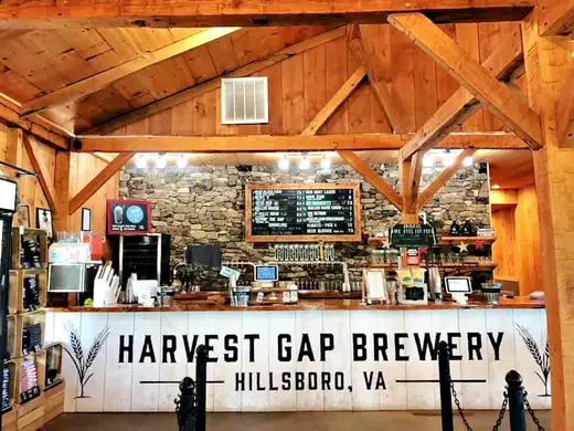 Harvest Gap Farm Brewery in Hillsboro, Virginia