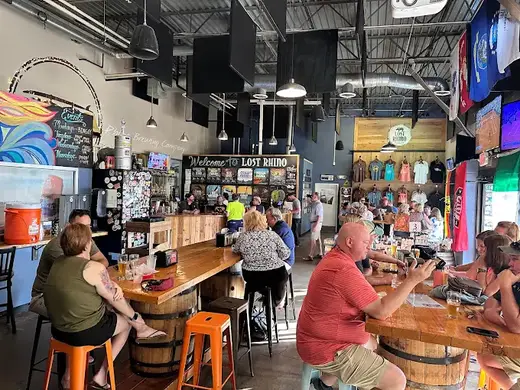 Lost Rhino Brewing Company in Ashburn, Virginia