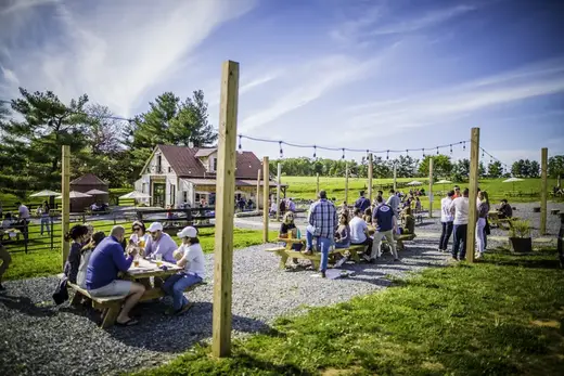 Wheatland Spring Farm + Brewery in Waterford, Virginia